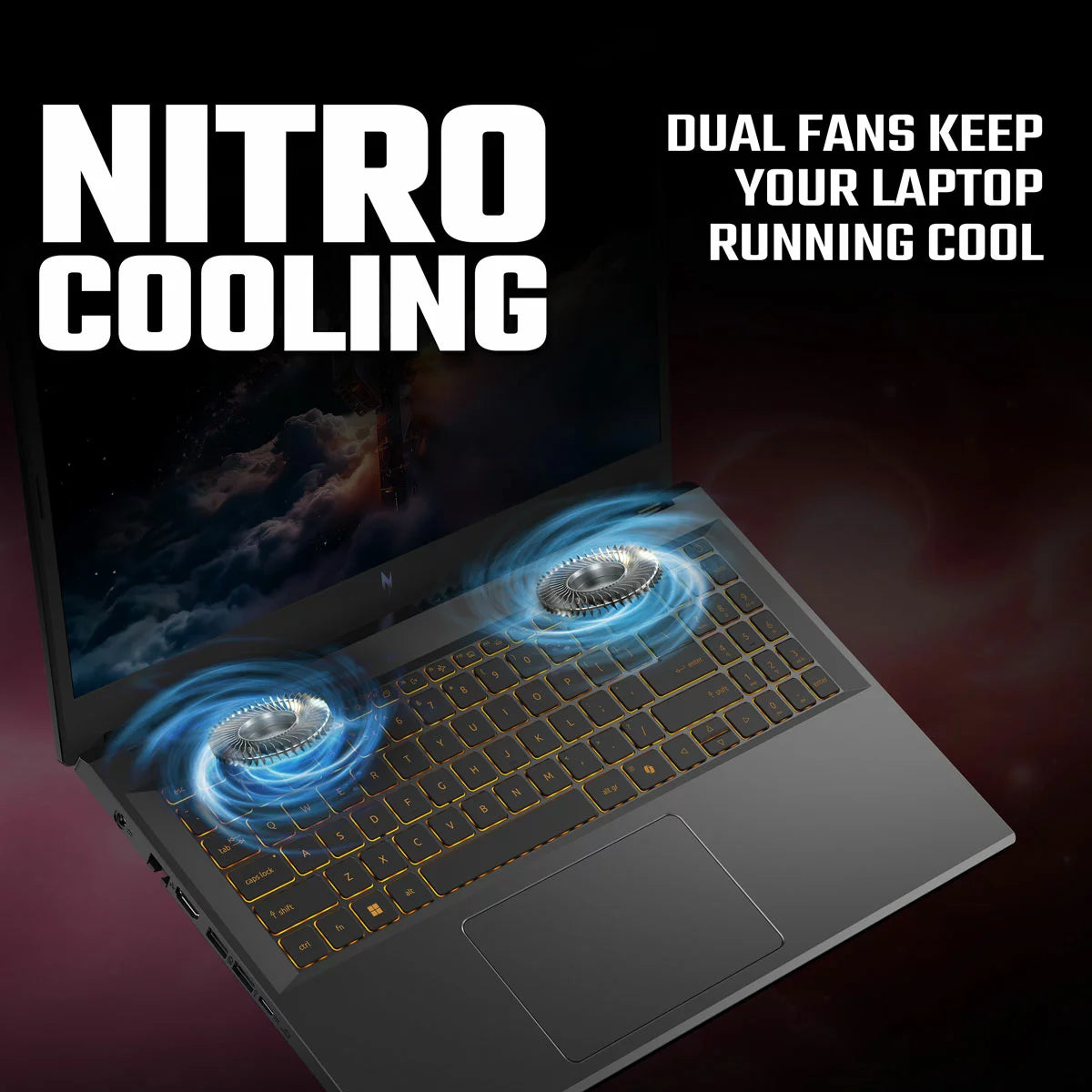 Acer Nitro V15, Intel Core i5, 16GB RAM, 512GB SSD, NVIDIA GeForce RTX 4050
