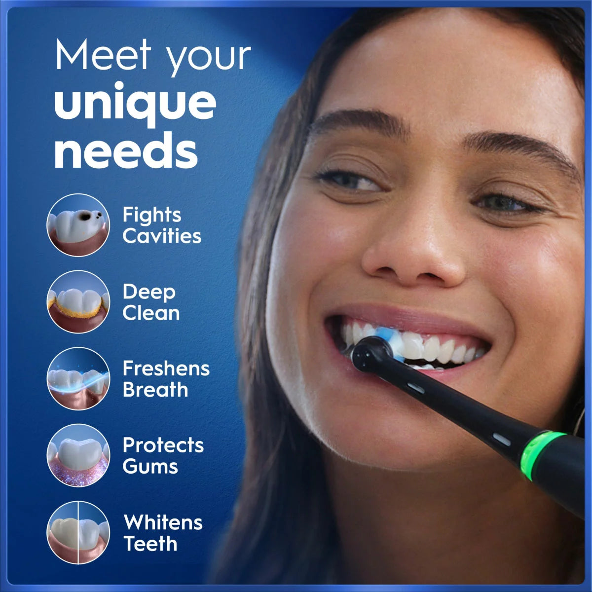 Oral-B iO Series 5 Electric Toothbrush with Travel Case in Matt Black