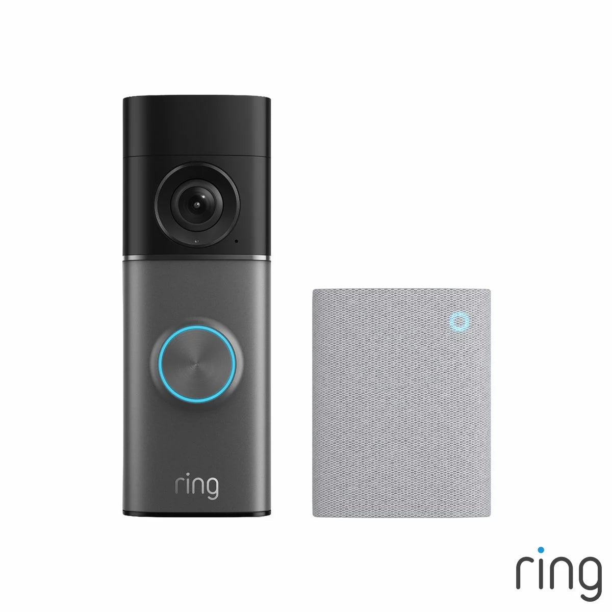 Ring Hardwired Video Doorbell Pro (3rd Gen) Satin Nickel + Chime (3rd Gen)