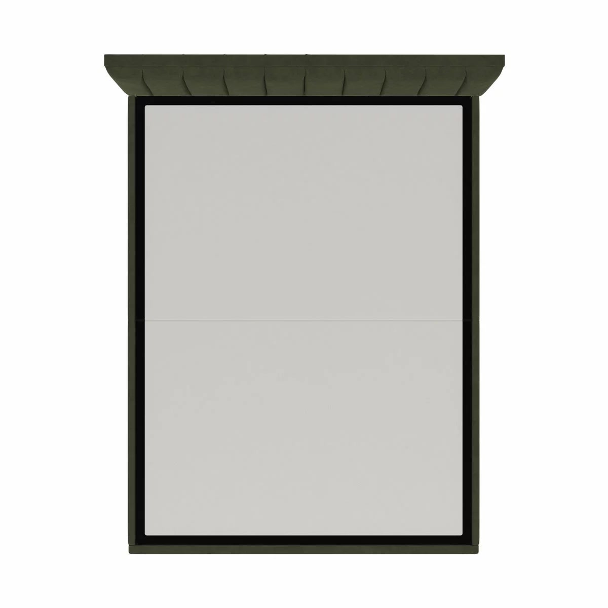 Highgrove Swift Green Fabric Full Ottoman Bed Frame in 3 Sizes, view 11