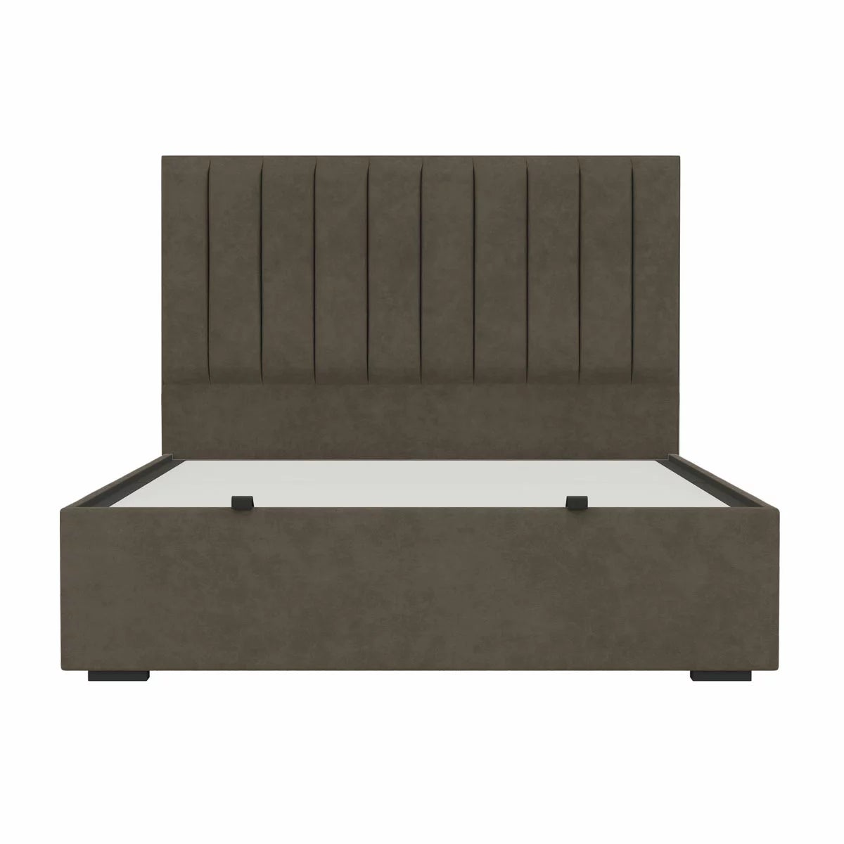 Highgrove Swift Brown Fabric Full Ottoman Bed Frame in 3 Sizes, view 10