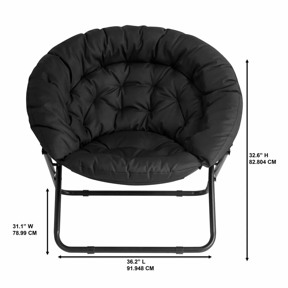 Idea Nuova Oversized Saucer Chair, view 8