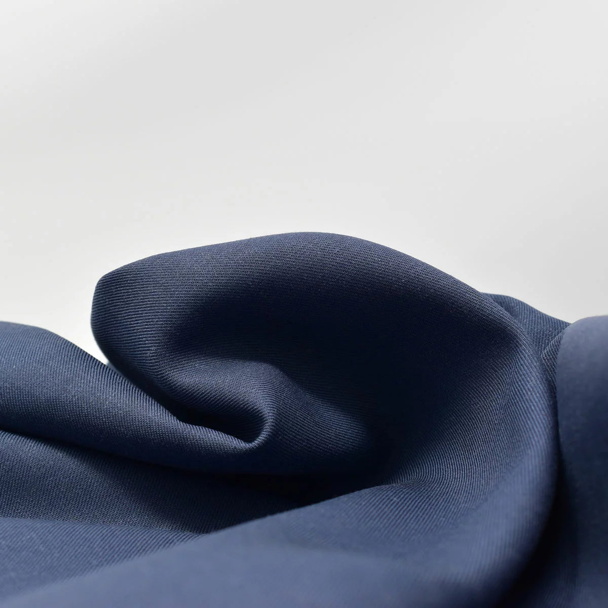 Panda Bamboo & French Linen Navy Fitted Sheet in 3 Sizes