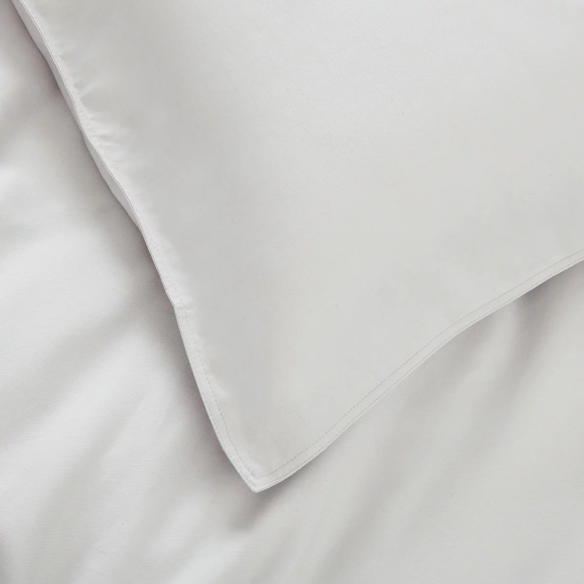 Panda Bamboo & French Linen Grey Duvet Cover Set in 3 Sizes