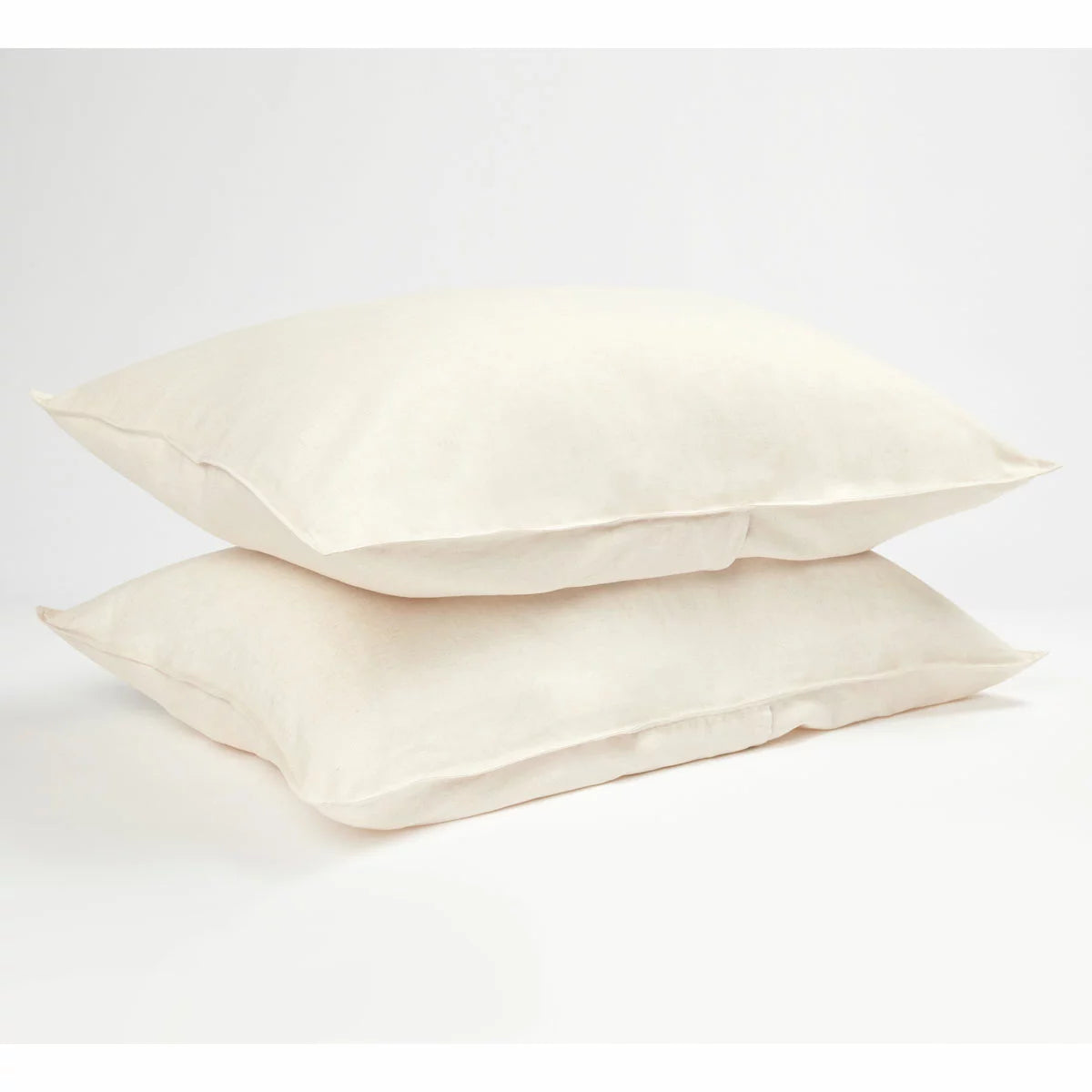 Panda Bamboo & French Linen Natural Duvet Cover Set in 3 Sizes