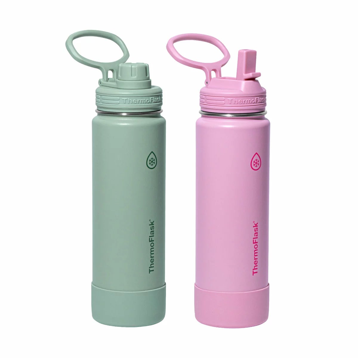 ThermoFlask Stainless Steel Water Bottle 710ml, 2 Pack, view 9