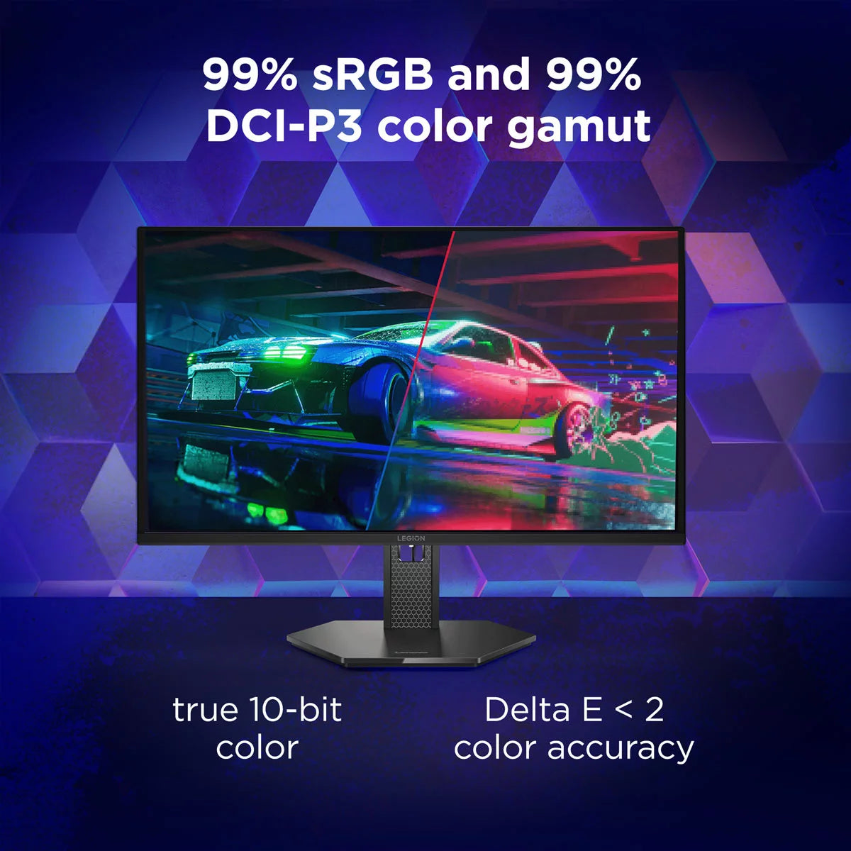 Lenovo Legion 27 Inch 240Hz QHD OLED Gaming Monitor, 67E1GAC1UK