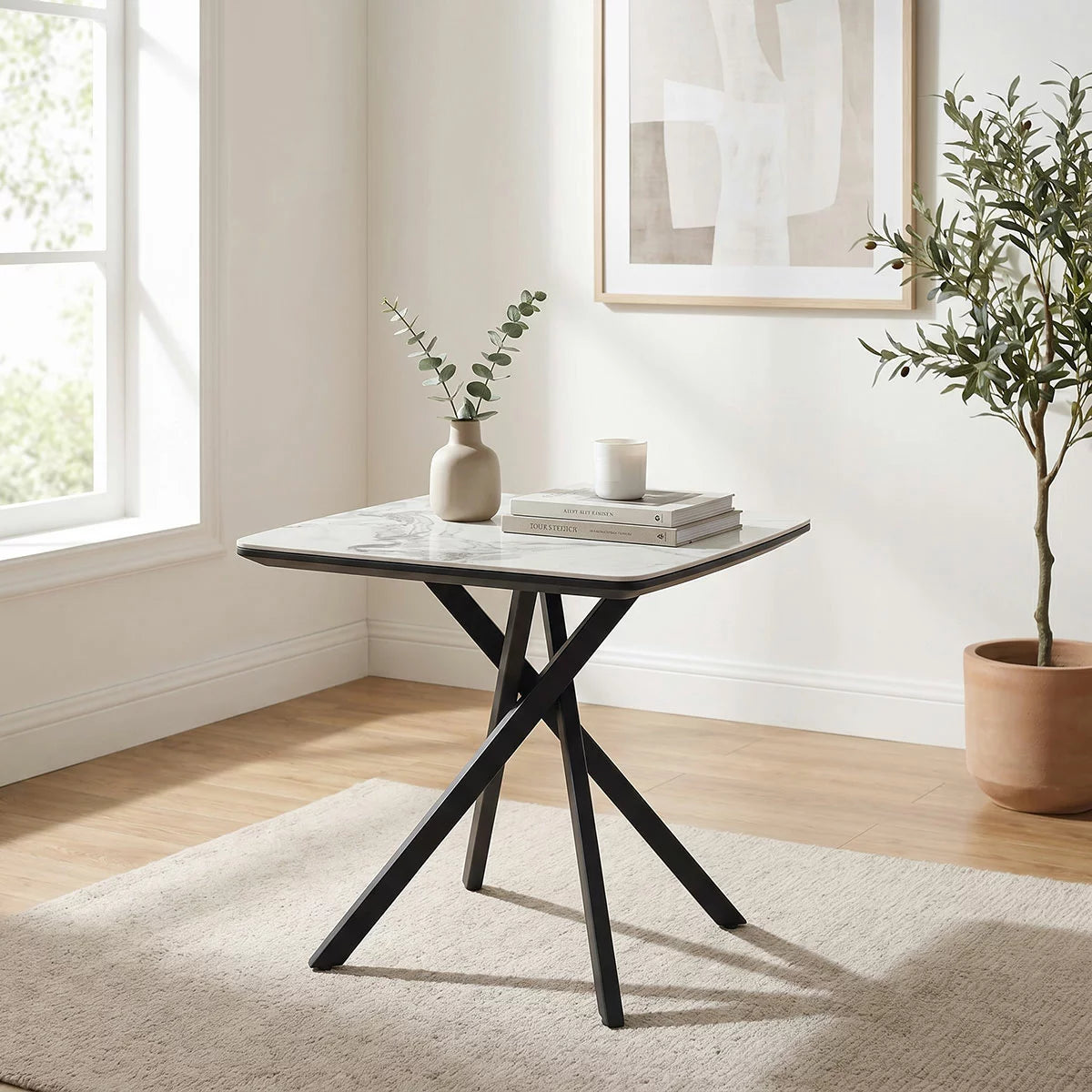 Indus Valley Reva Ceramic Side Table