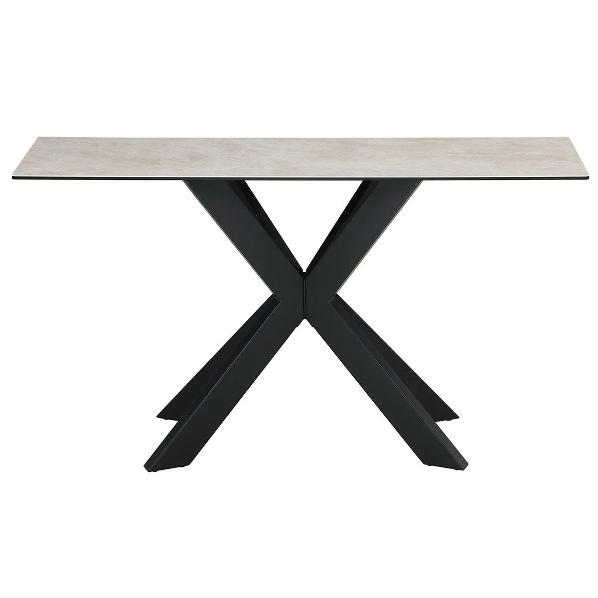 Indus Valley Arden Sand Ceramic Console Table