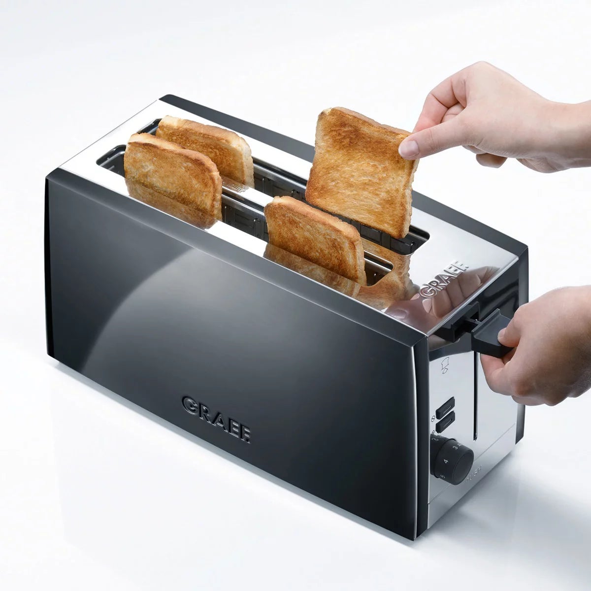 Graef 1.2L Kettle & 4 Slice Toaster Bundle, view 2