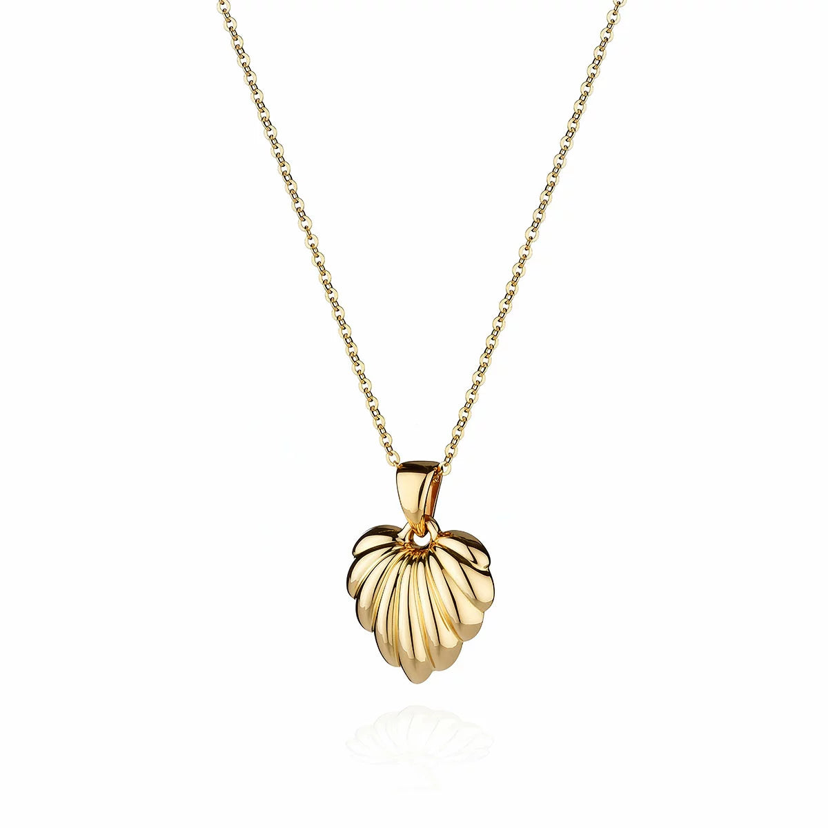 14ct Yellow Gold Heart Pendant