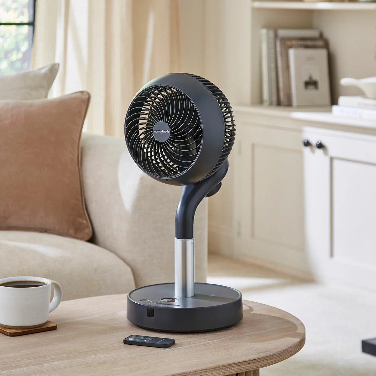 Morphy Richards Air Flex 8" Telescopic Travel Air Circulator With Remote Control