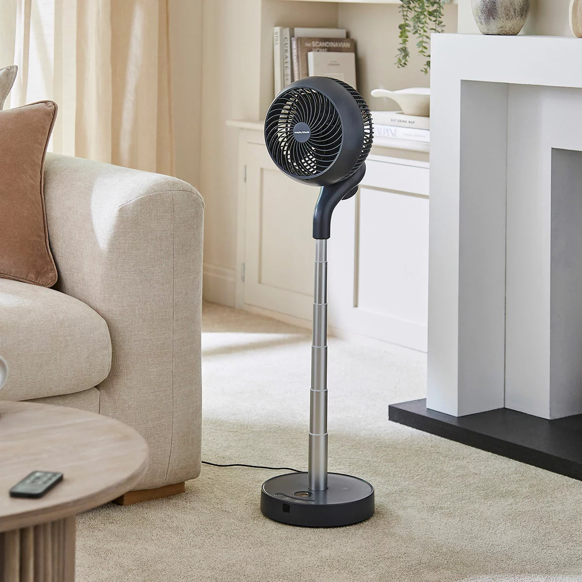 Morphy Richards Air Flex 8" Telescopic Travel Air Circulator With Remote Control