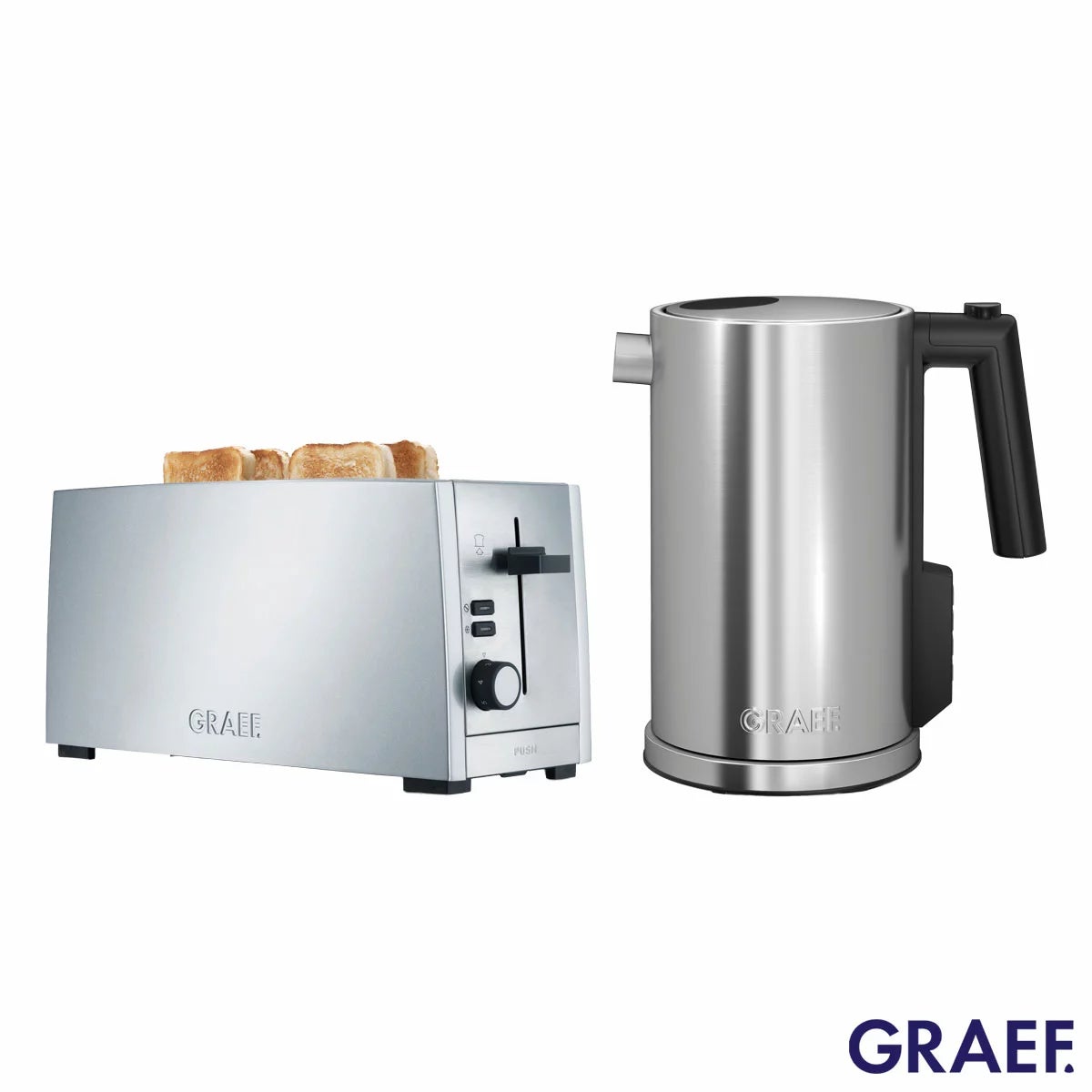 Graef 1.2L Kettle & 4 Slice Toaster Bundle, view 18