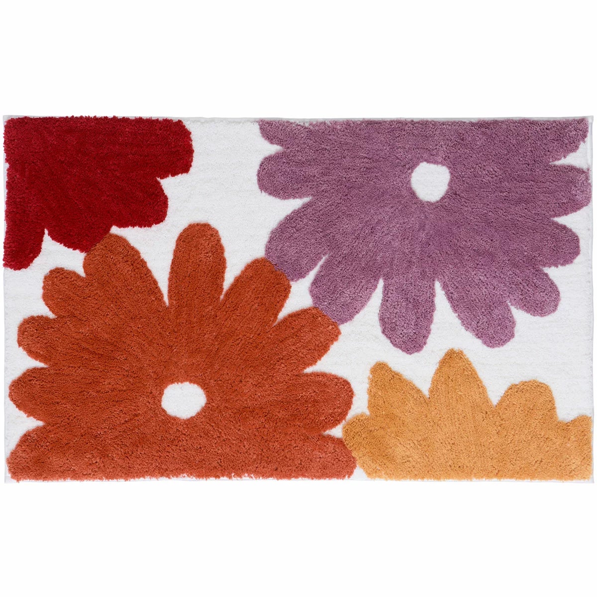Home Inspiration Flower Bath Mat, 55 x 91 cm, view 8