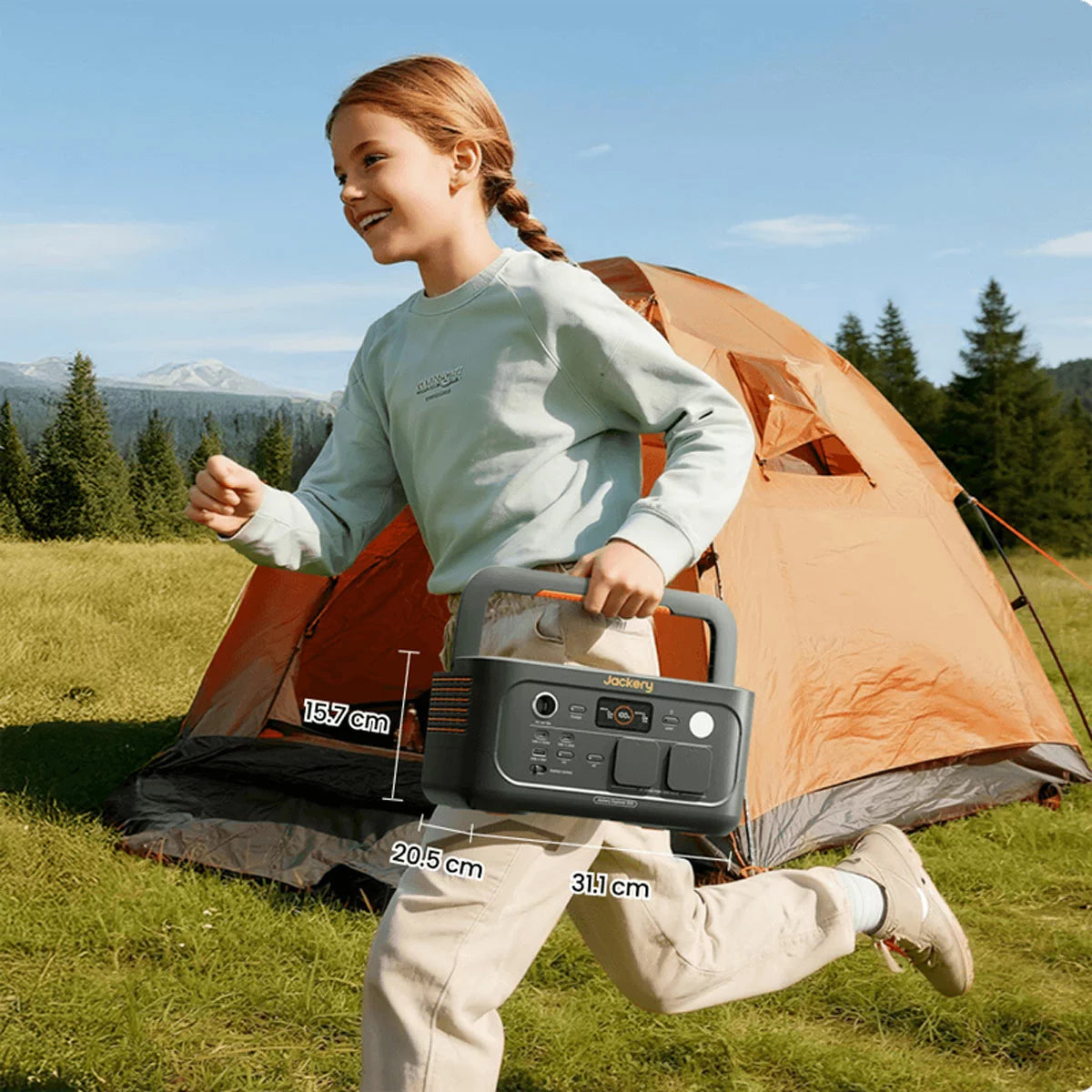Jackery Explorer E500 v2 Portable Power Station, 512 Wh, view 5