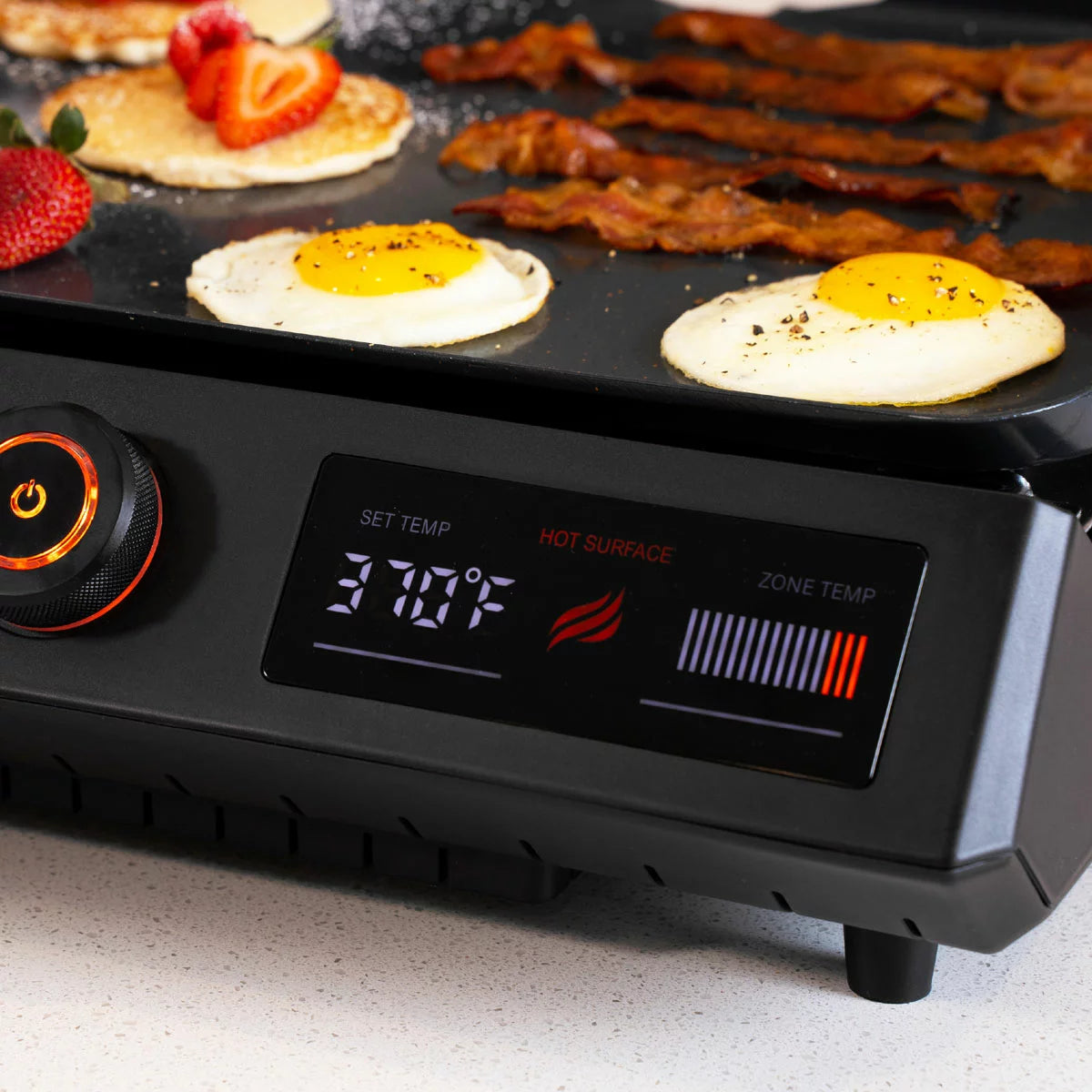 Blackstone E-Series 17" Tabletop Electric Griddle with Hood