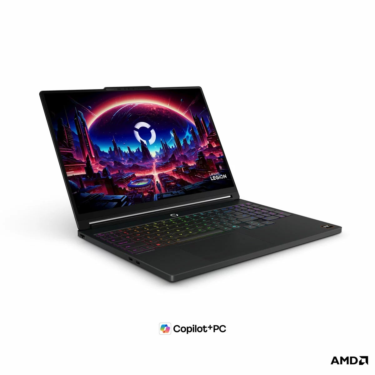 Lenovo Legion 5, Copilot+ PC, AMD Ryzen AI 9, 16GB RAM, 1TB SSD, NVIDIA GeForce RTX 5070, 15.3 inch OLED Gaming Laptop, 83Q6004KUK, view 2