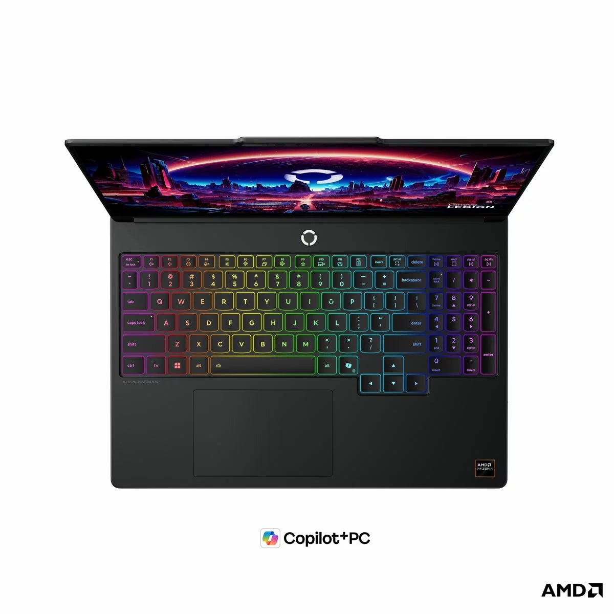 Lenovo Legion 5, Copilot+ PC, AMD Ryzen AI 9, 16GB RAM, 1TB SSD, NVIDIA GeForce RTX 5070, 15.3 inch OLED Gaming Laptop, 83Q6004KUK, view 3