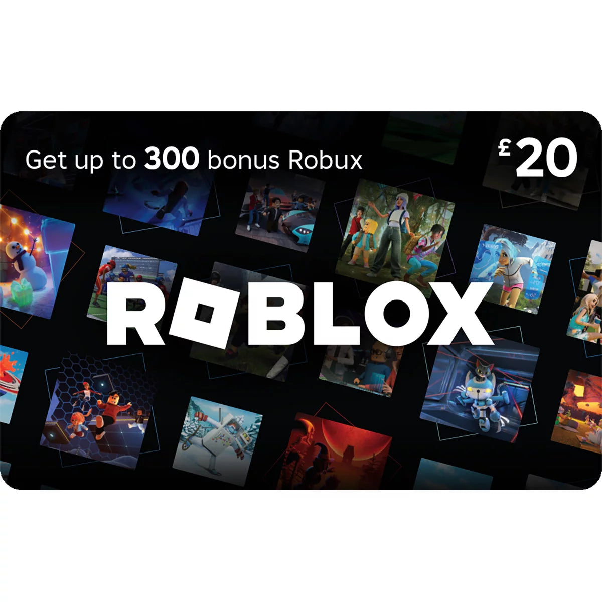 £20 Roblox Gift Card Singlepack (1 X £20)