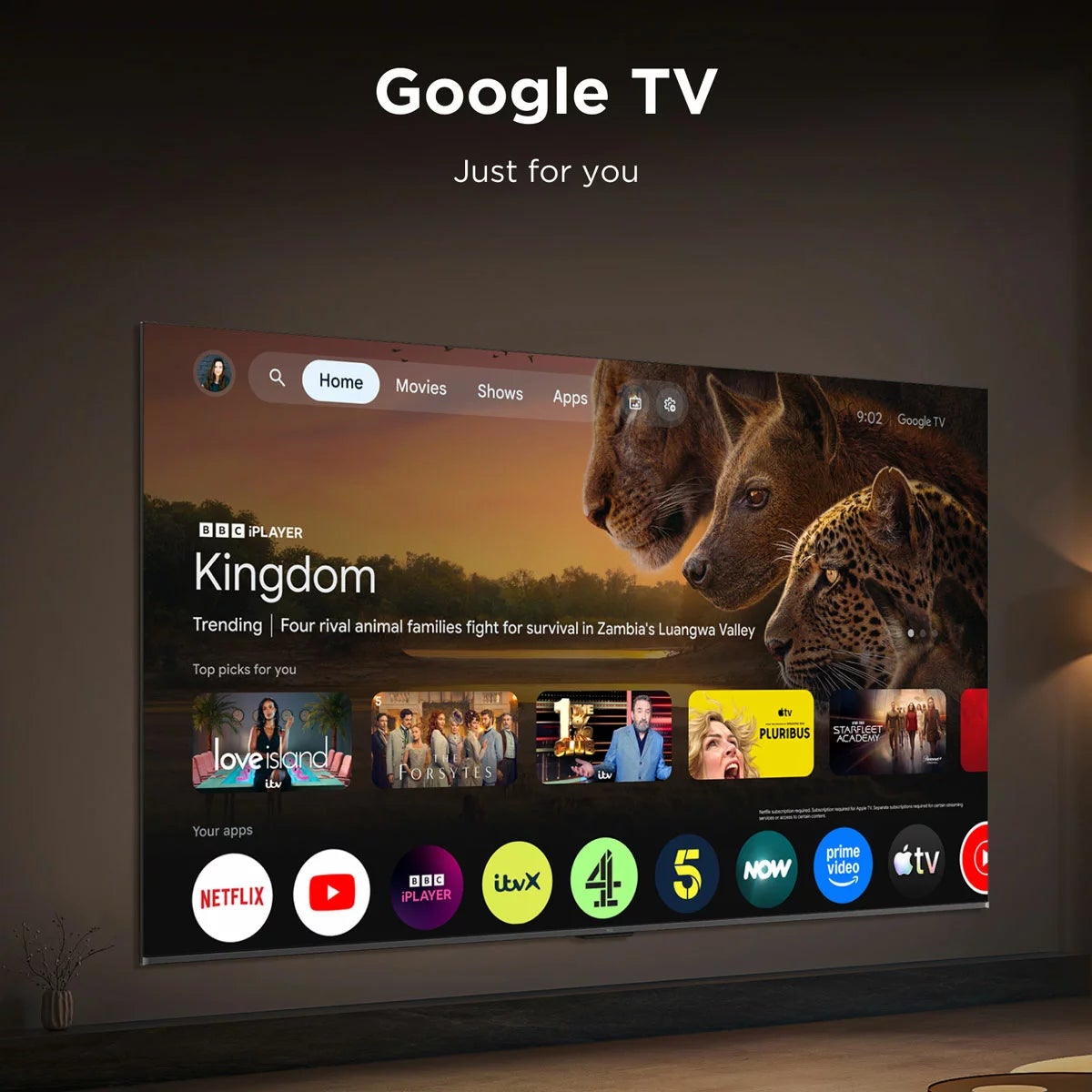 TCL 65Q7D 65 Inch RGB-Mini LED Smart TV, view 7