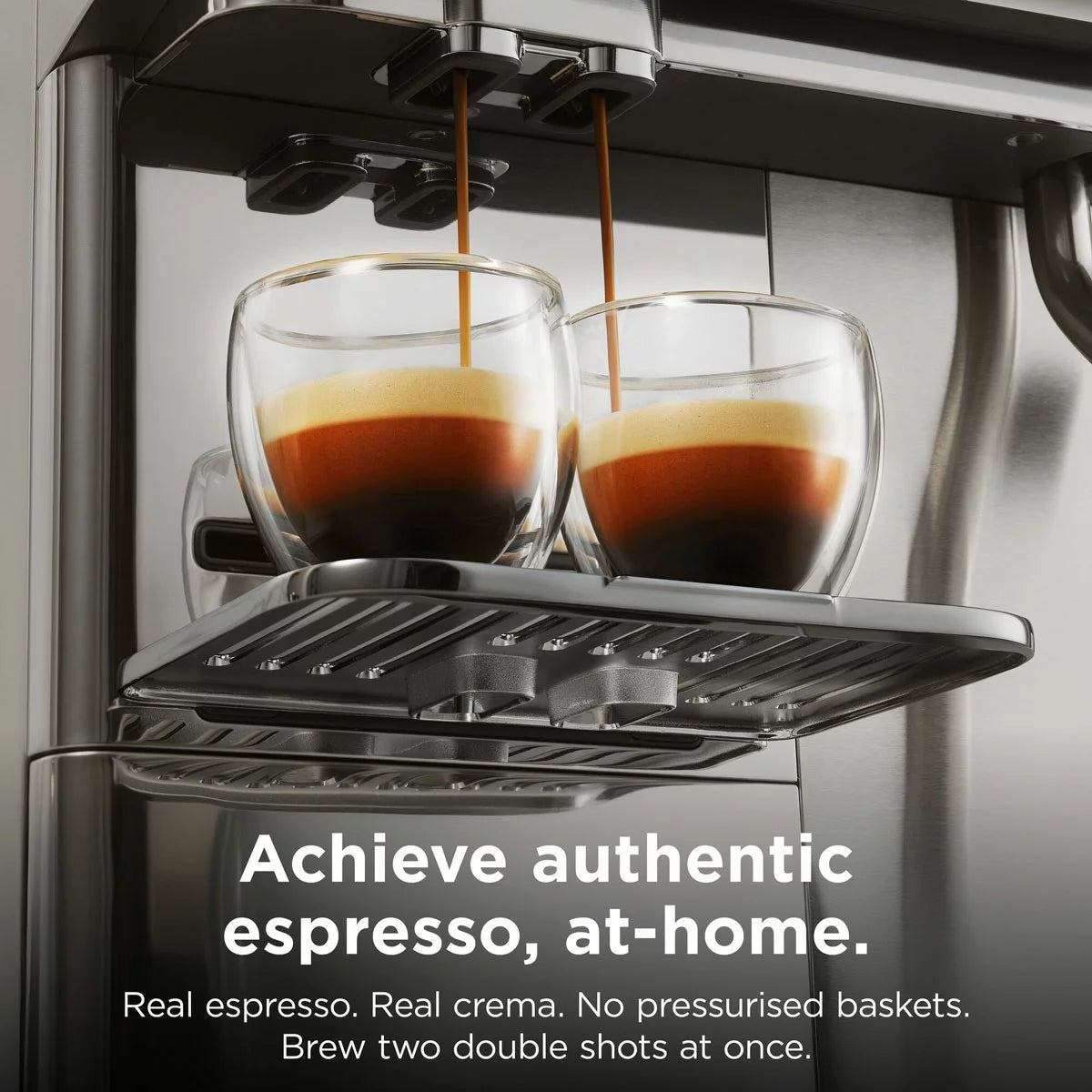 Ninja AE1001UK AutoBarista Automatic Espresso Machine in Stainless Steel