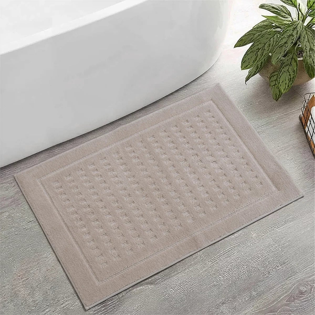 Whitley Willows Bath Mat, 60 x 91 cm, view 2