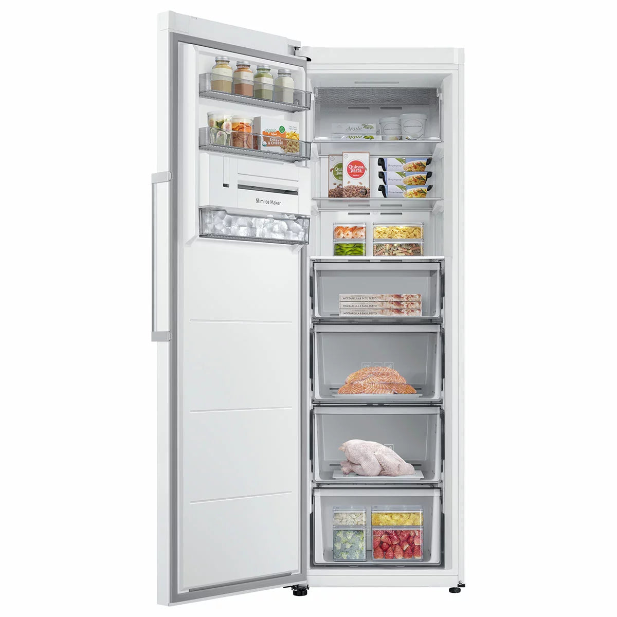 Samsung RZ32C7BD6WW, 323L Upright Freezer, E Rated in White
