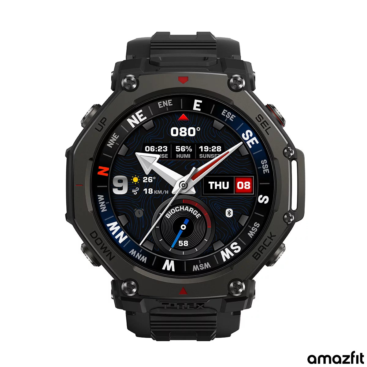Amazfit T-REX 3 Pro, Tactical Black 48mm Smart Watch