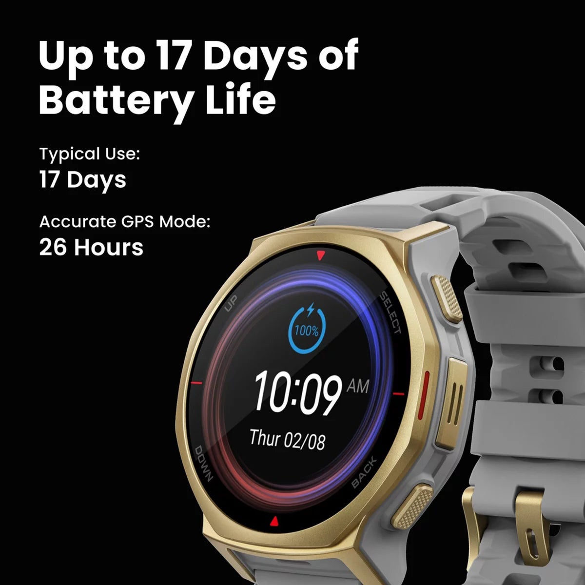 Amazfit T-REX 3 Pro, 44mm Smart Watch, view 4