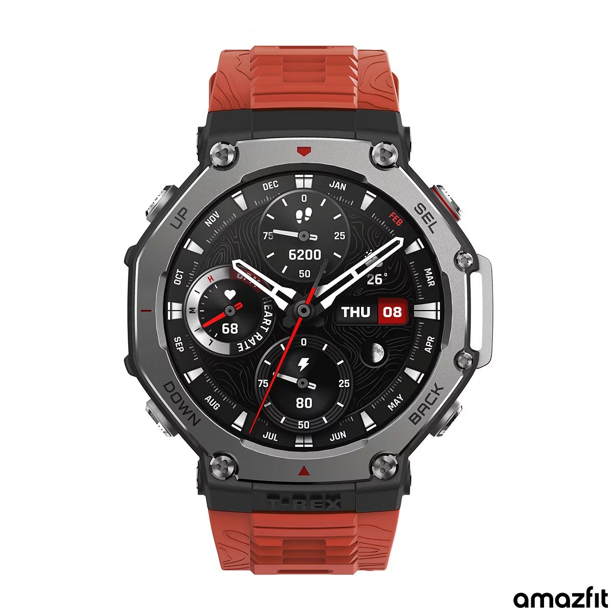 Amazfit T-REX 3 Lava, Smart Watch