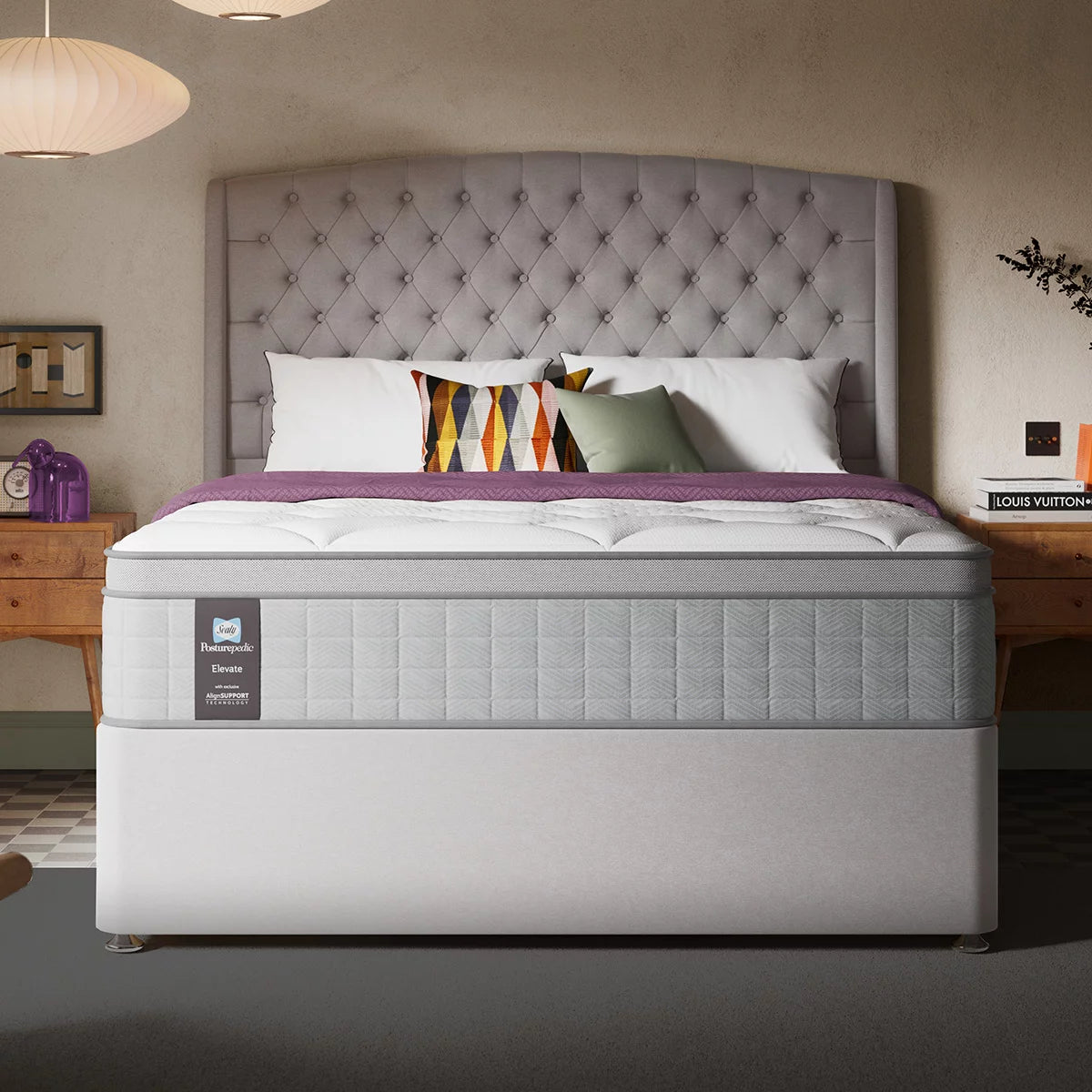Sealy Posturepedic Elevate Ultra Rhythm Medium Mattress in 4 Sizes