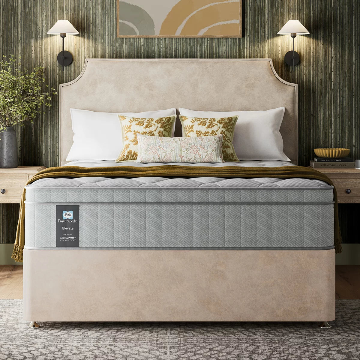Sealy Posturepedic Elevate Medley Plush Mattress in 4 Sizes
