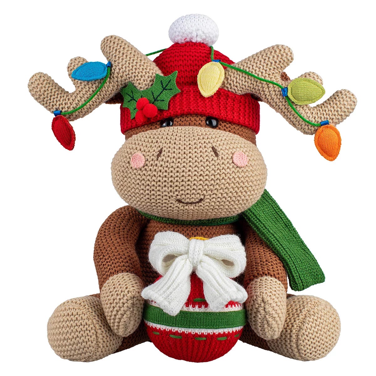 16 inch Christmas Knit Characters Assortment- Set Of 2, view 5