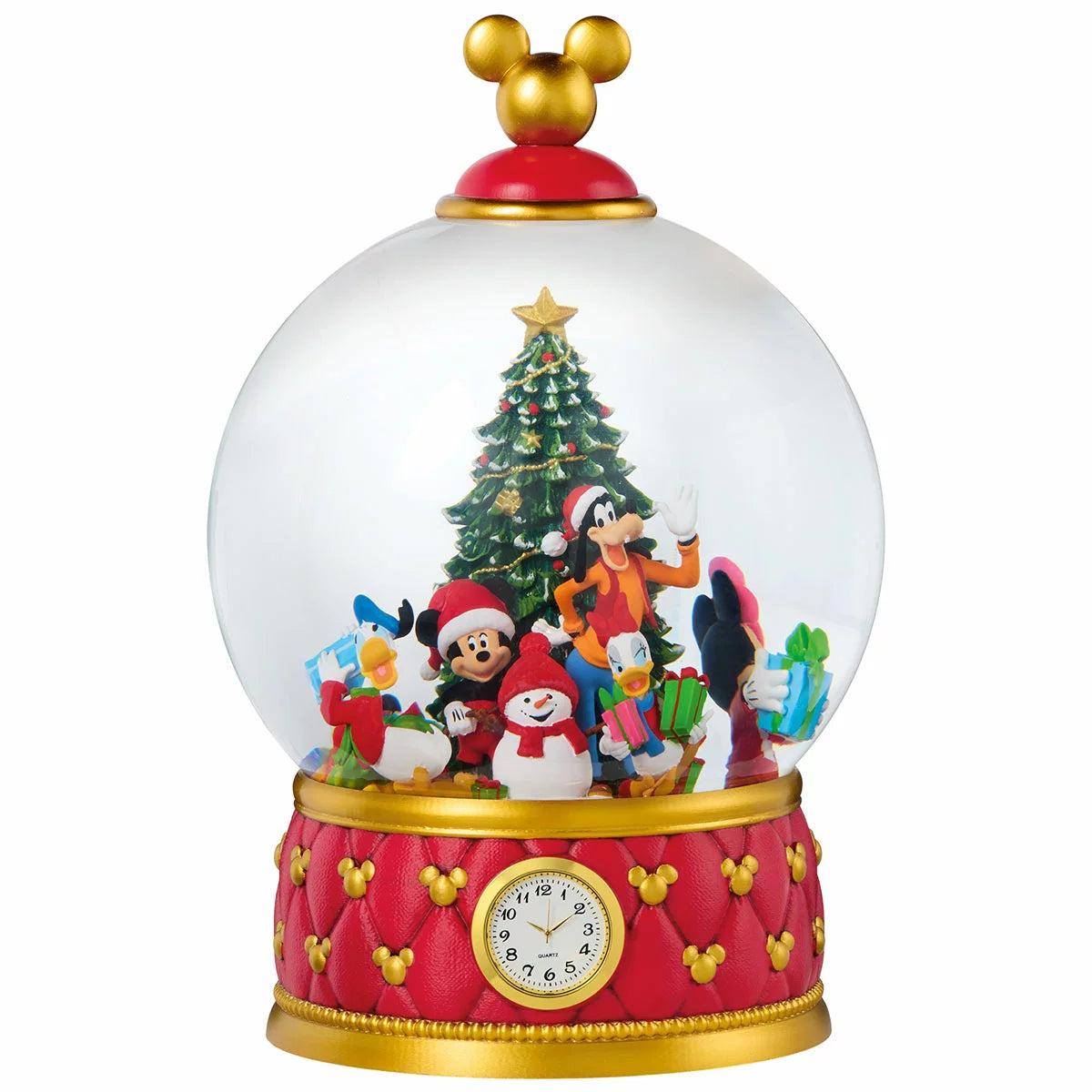 Christmas Snow Globe With Glitter And LED Lights, view 5