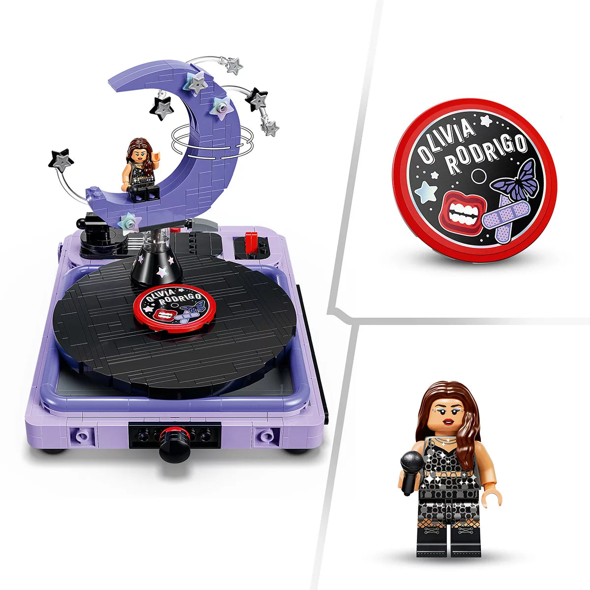 LEGO Editions Music Olivia Rodrigo - Vinyl Player - Model 43029 (14+ Years)