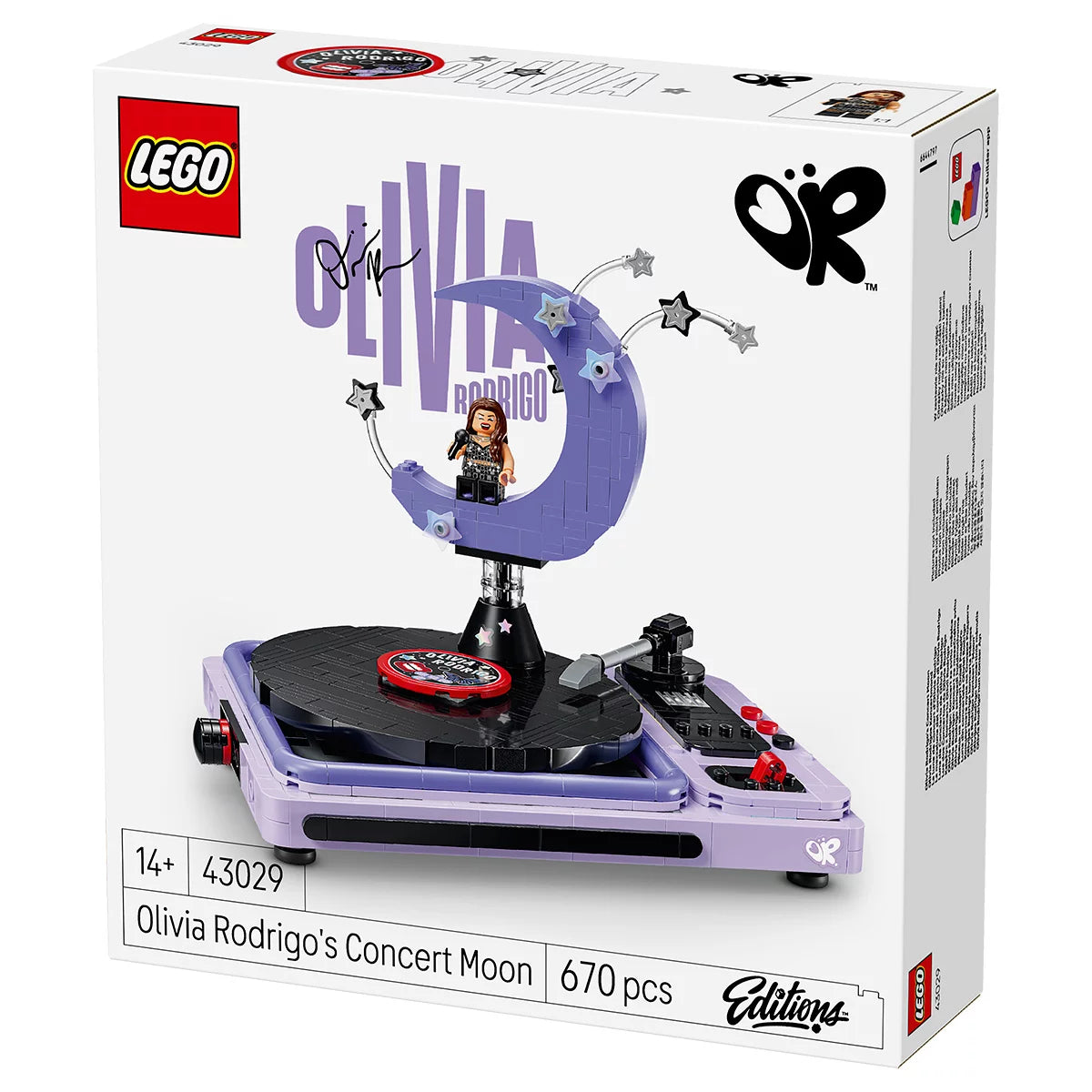 LEGO Editions Music Olivia Rodrigo - Vinyl Player - Model 43029 (14+ Years)