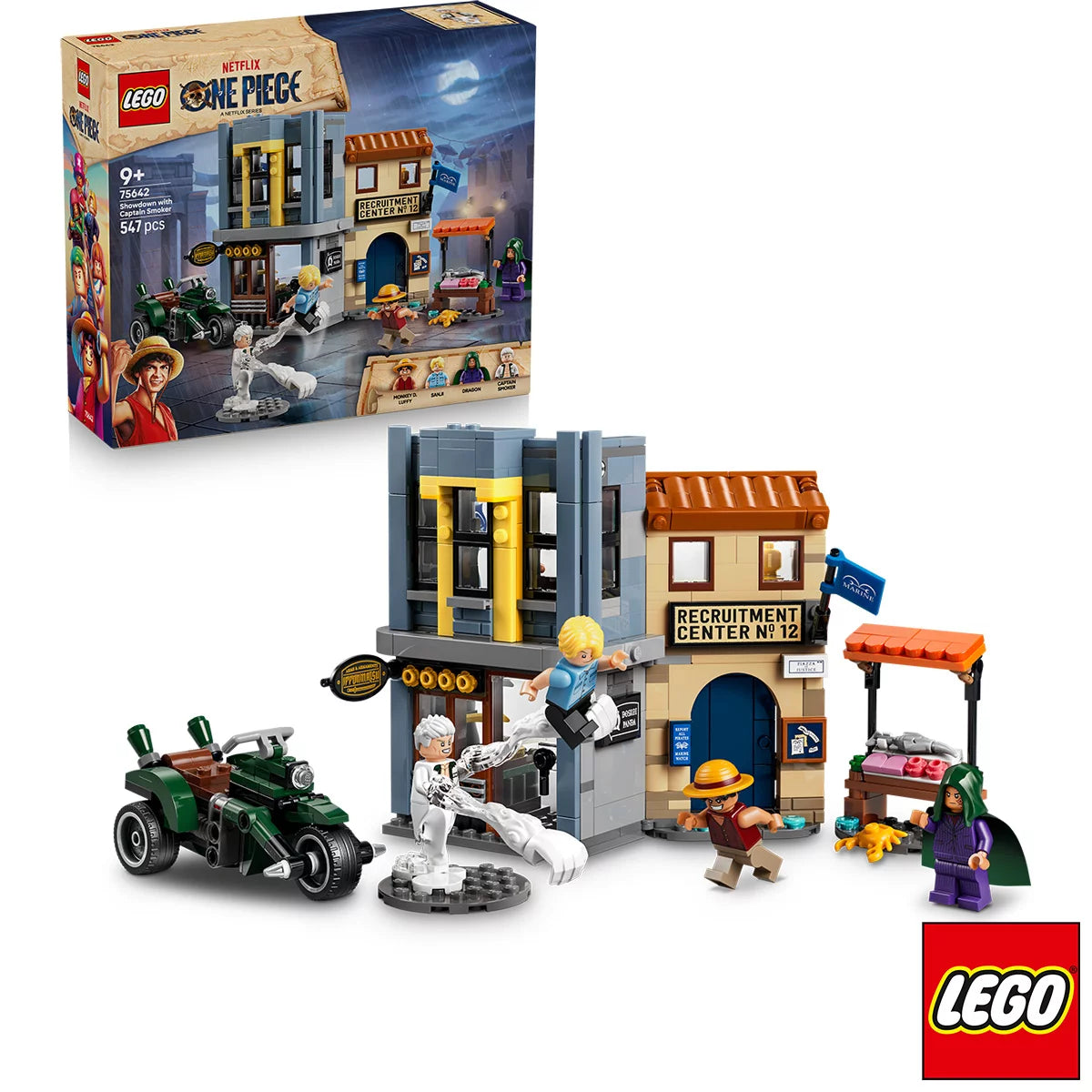 LEGO ONE PIECE Showdown with Captain Smoker - Model 75642 (9+ Years)