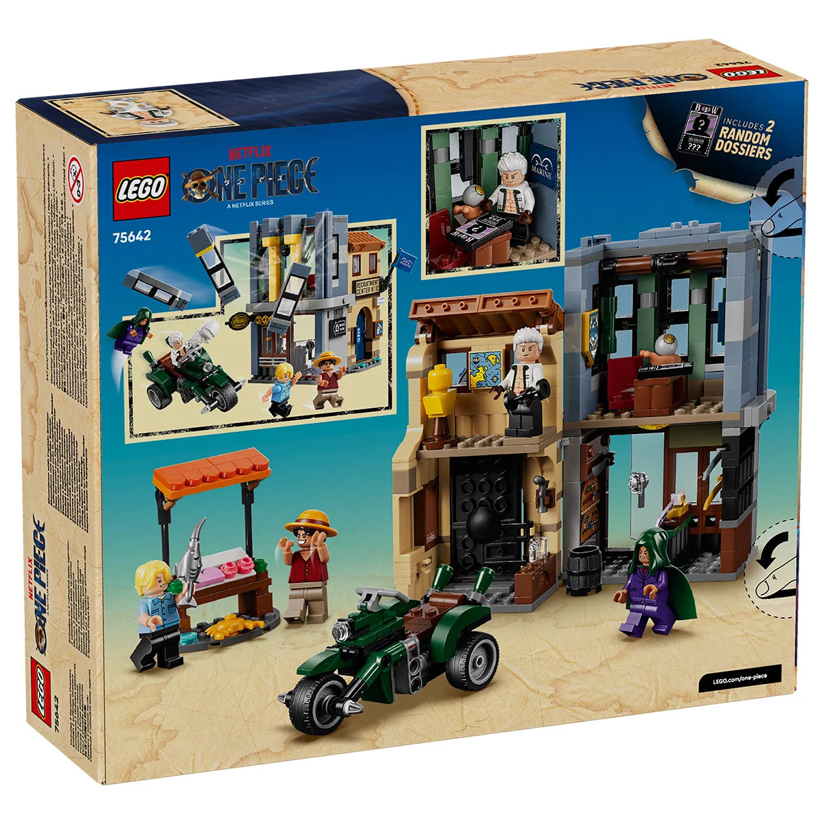LEGO ONE PIECE Showdown with Captain Smoker - Model 75642 (9+ Years)