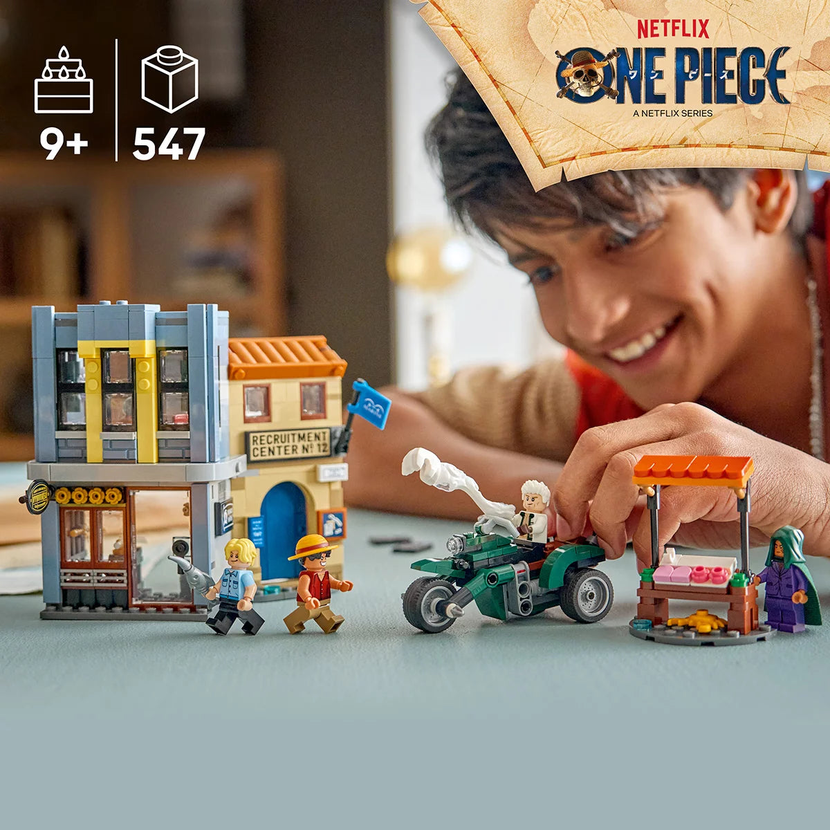 LEGO ONE PIECE Showdown with Captain Smoker - Model 75642 (9+ Years)