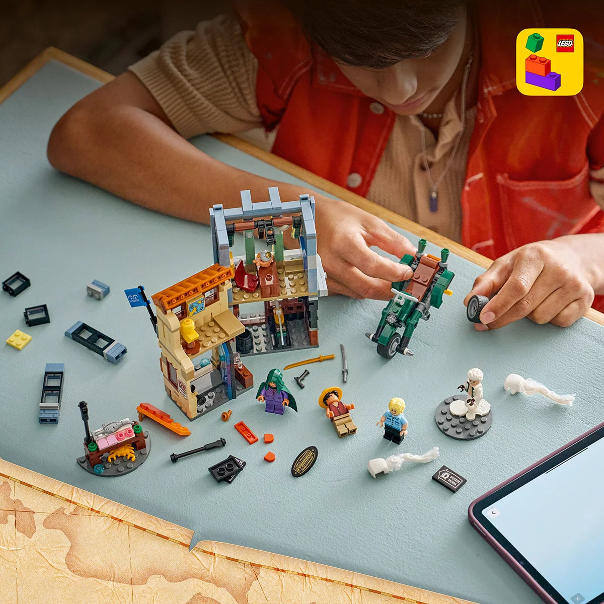 LEGO ONE PIECE Showdown with Captain Smoker - Model 75642 (9+ Years)