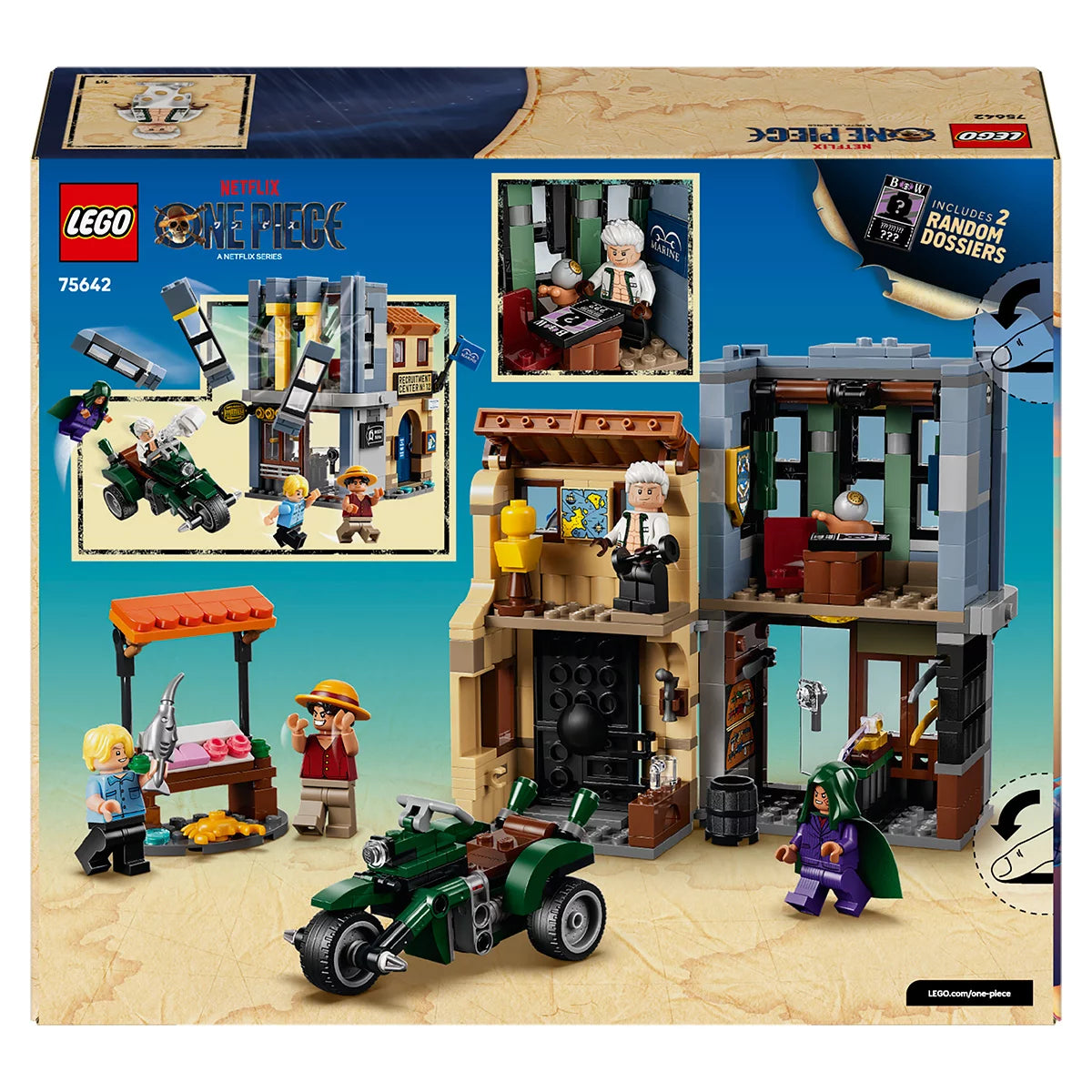 LEGO ONE PIECE Showdown with Captain Smoker - Model 75642 (9+ Years)