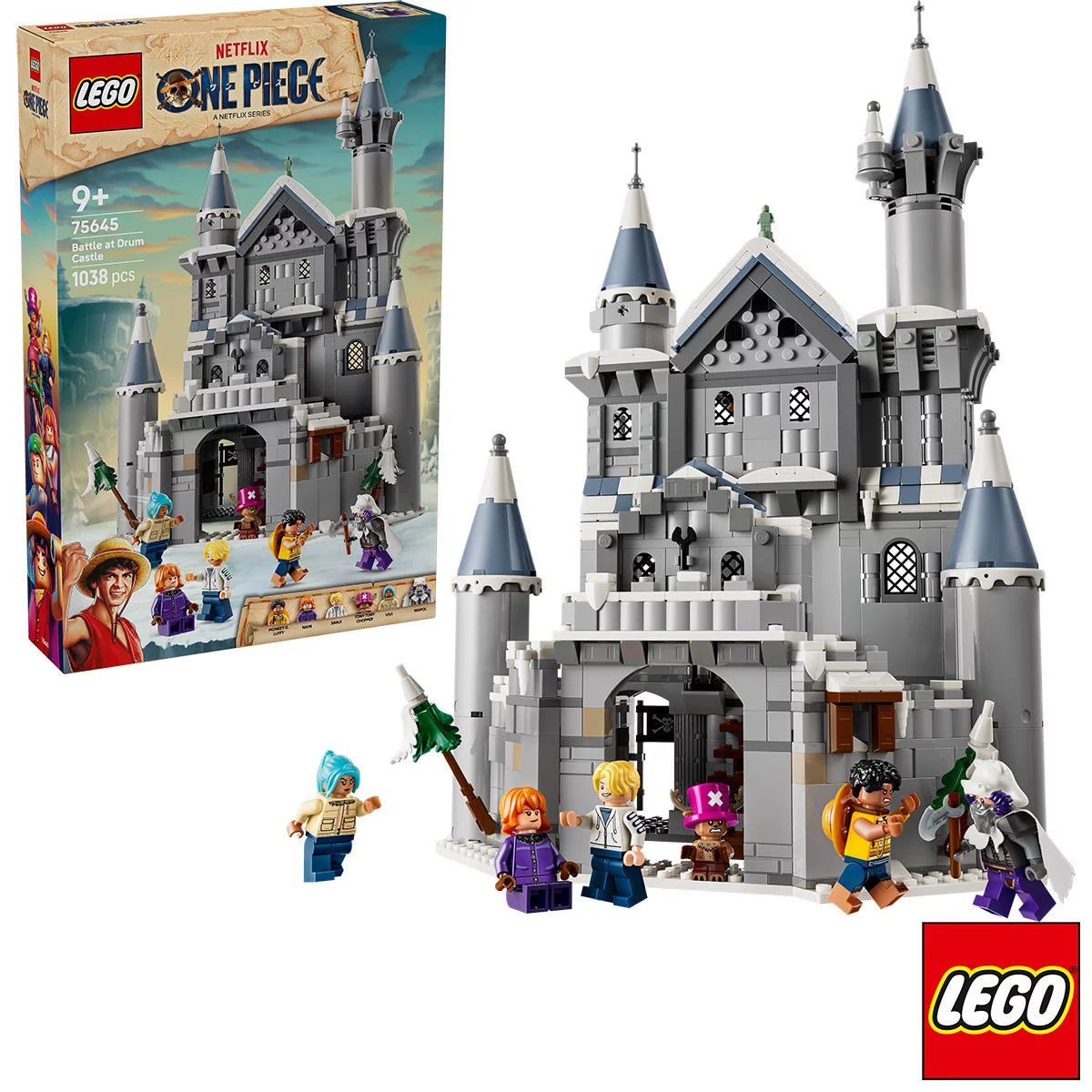 LEGO ONE PIECE Battle at Drum Castle - Model 75645 (9+ Years)