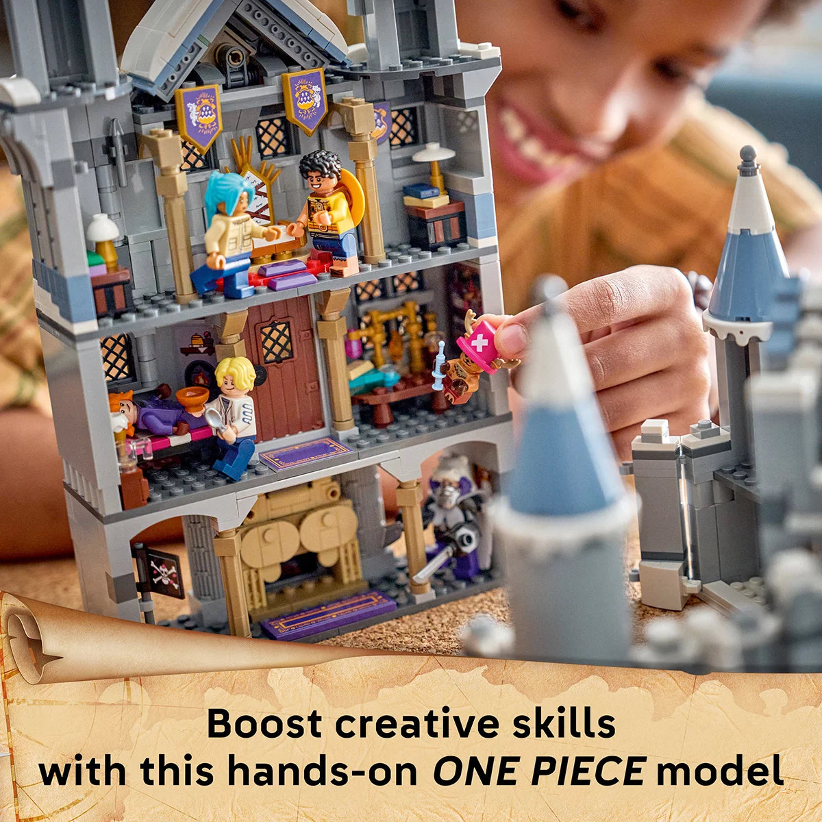 LEGO ONE PIECE Battle at Drum Castle - Model 75645 (9+ Years)