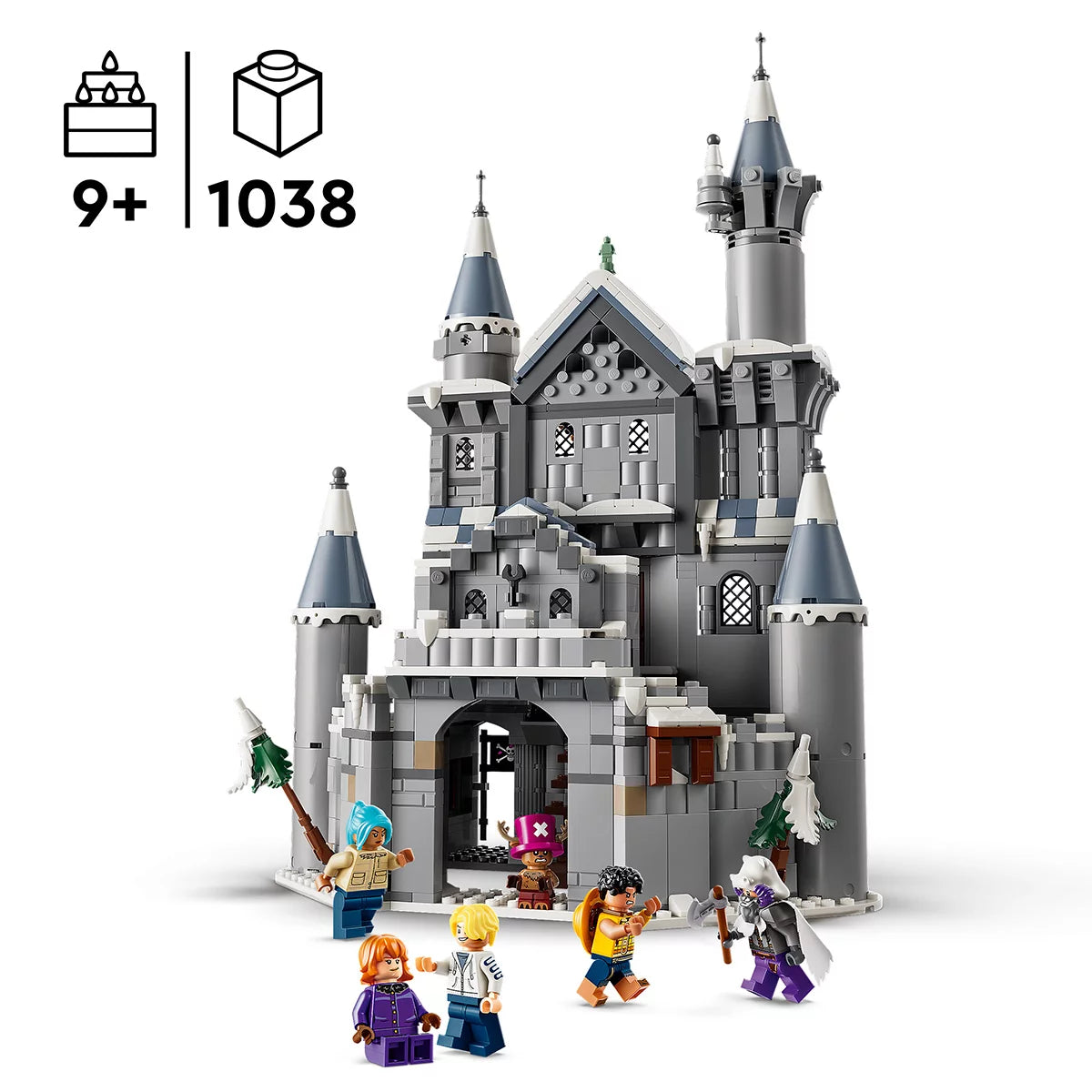 LEGO ONE PIECE Battle at Drum Castle - Model 75645 (9+ Years)