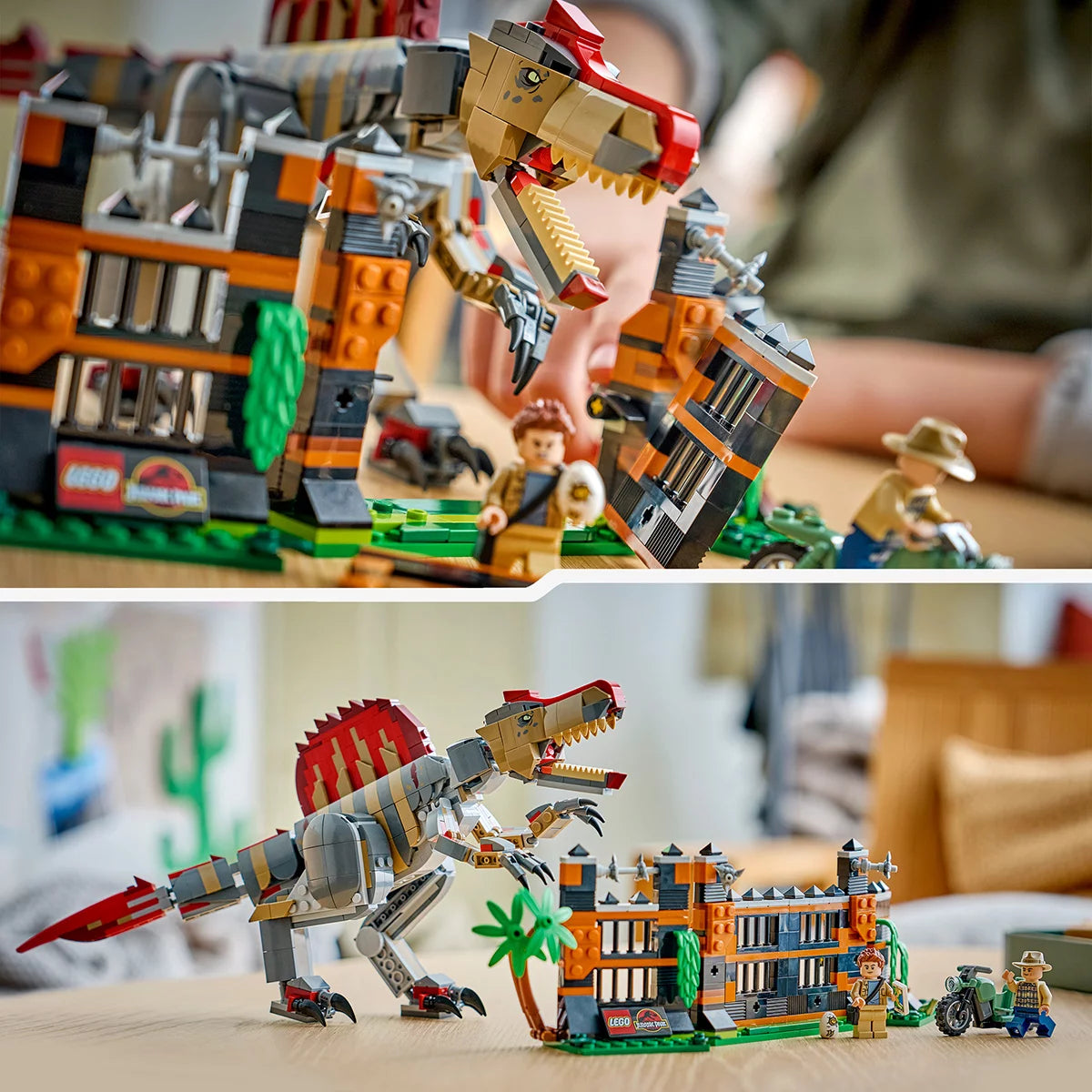 LEGO Jurassic World Spinosaurus Dinosaur Escape - Model 77982 (9+ Years)