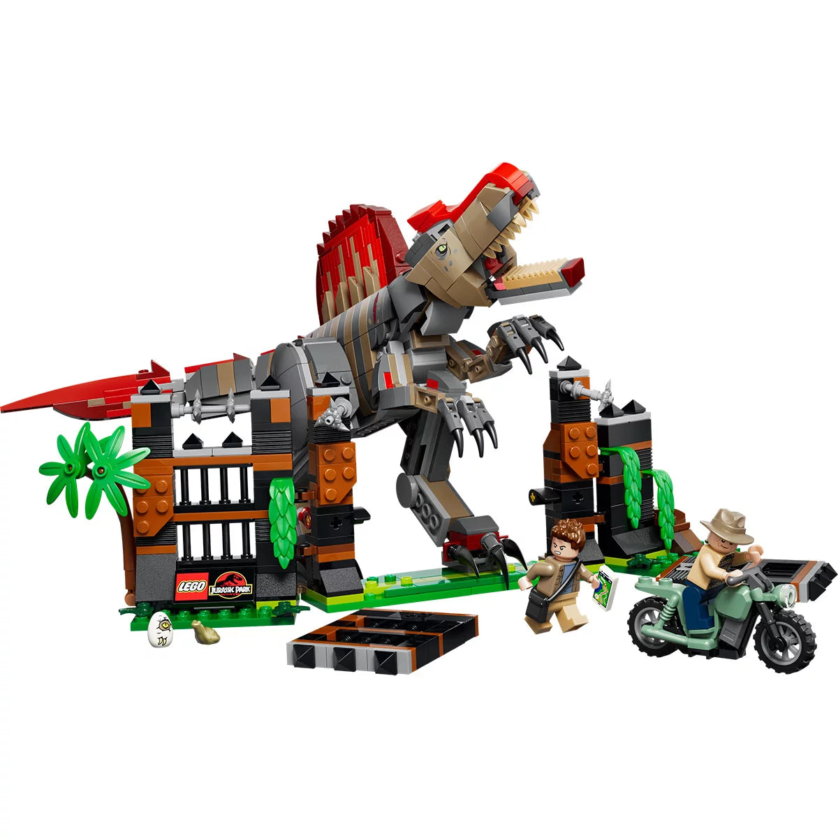 LEGO Jurassic World Spinosaurus Dinosaur Escape - Model 77982 (9+ Years)