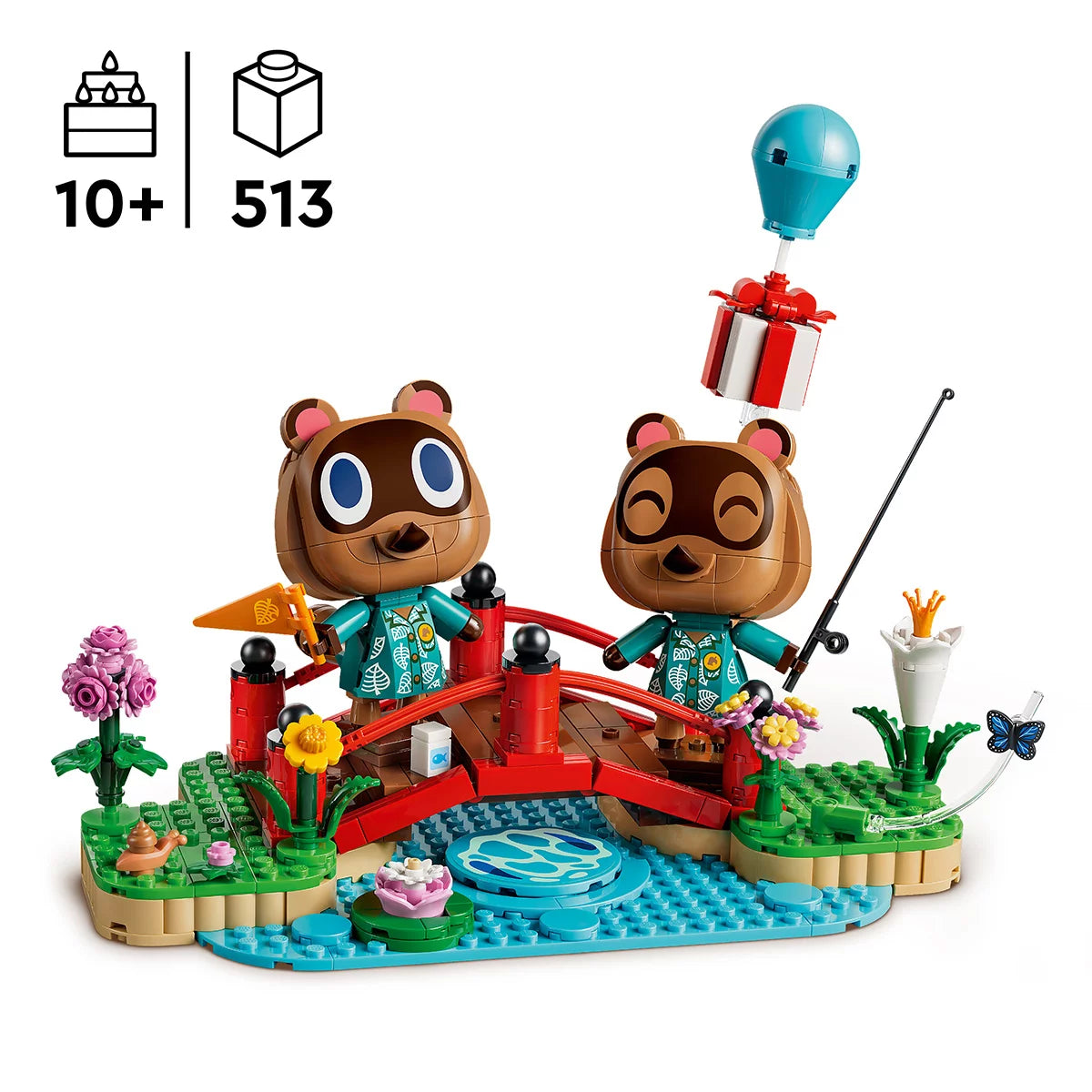 LEGO Animal Crossing Timmy & Tommy's Fun Day Out - Model 77059 (10+ Years)