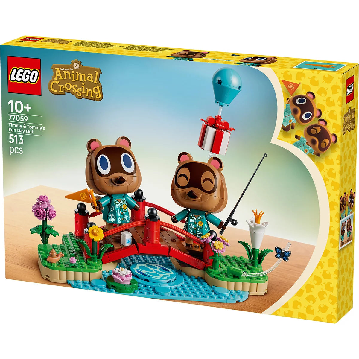 LEGO Animal Crossing Timmy & Tommy's Fun Day Out - Model 77059 (10+ Years)