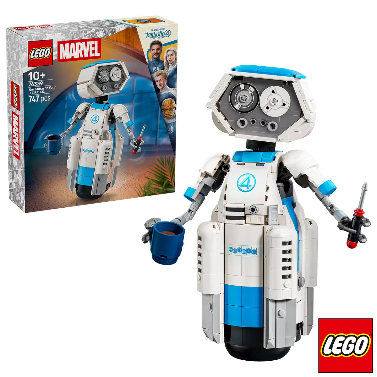 LEGO Super Heroes The Fantastic Four H.E.R.B.I.E. - Model 76339 (10+ Year)